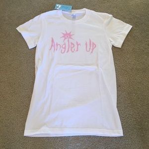 NWT Ladies Angler Up Fishing Tee